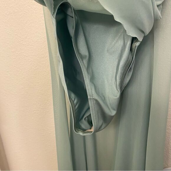 Weissman Dance costume mint sage green dress Watermelon Sugar D13039 SA adult - Picture 10 of 16